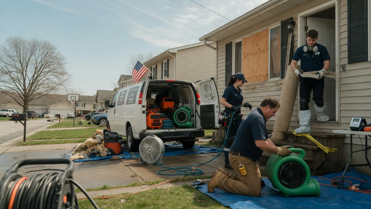 Water Damage Restoration in Big Rapids, MI near me